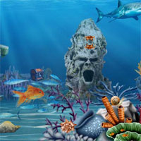 Free online html5 games - Top10 Escape From Deep Sea game 
