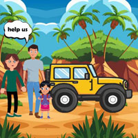 Free online html5 escape games - Family Missed The Jeep Key