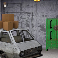 Free online html5 games - Ekey Garage Machine Room Escape game 