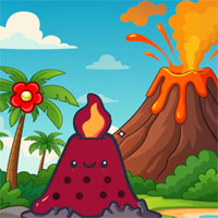 Free online html5 escape games - G2M Volcano Spirit Escape