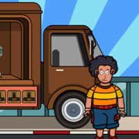 Free online html5 games - G2J Fitness Boy Hungry Escape game 