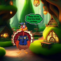 Free online html5 games - Wow Locate The Thief Turkey game 