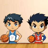 Free online html5 games - 8B Great Escape Basketball Player game 