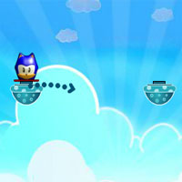 Free online html5 games - Sonic Crazy Jump game 