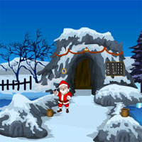 Free online html5 games - Games4Escape Bye Bye Santa Claus game - Games2rule 