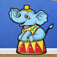 Free online html5 games - 8B Charming Elephant Escape Adventure game 