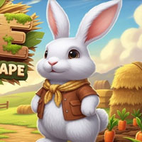 Free online html5 escape games - Farm House Angora Rabbit Escape