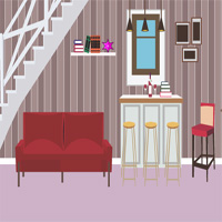 Free online html5 games - Escape the shield From Colorful House game 