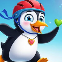 Free online html5 escape games - Happy Skater Penguin Escape