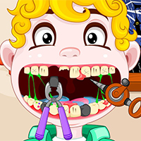Free online html5 games - Dentist crazy day game 