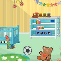 Free online html5 games - kids Room Escape KnfGame game 