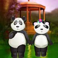 Free online html5 games - Help The Fondness Panda game 