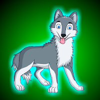 Free online html5 games - G2J Snow Wolf Escape game 