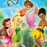 Free online html5 games - Disney Fairies-Hidden Numbers game 