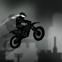 Free online html5 games - Spooky Motocross game 
