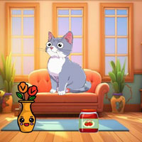 Free online html5 escape games - Two Cats Together