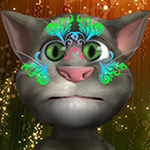 Free online html5 games - Talking Tom Face Painting game 