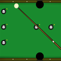 Free online html5 games - Undead Billiards game 