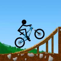 Free online html5 games - Stickman Freeride game 