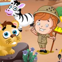 Free online html5 games - Kids Zoo Kalahari Girlgamesclub game 