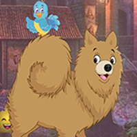 Free online html5 games - G4K Golden Retriever Dog Escape game - Games2rule 