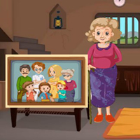 Free online html5 games - Grandma Searching The Family Photo game 
