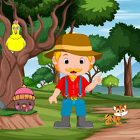 Free online html5 escape games - BIG Rancher Locate His Calf