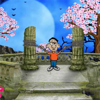 Free online html5 games - G2J Frisky Boy Rescue game 