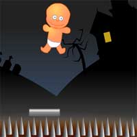 Free online html5 games - Baby Bouncer game 