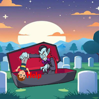 Free online html5 games - Wow Save The Vampire Trapped Boy game 