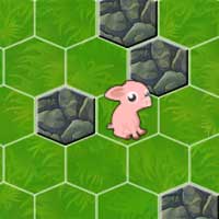 Free online html5 games - Block the Pig CloudGames game 