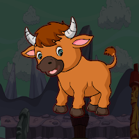 Free online html5 games - FG Cute Bull Escape game - Games2rule 