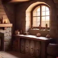Free online html5 games - G4K Goodly Warlock Girl Escape game 