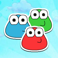 Free online html5 games - Pou Eyes Match game 