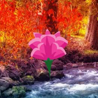 Free online html5 games -  Fall Water Forest Escape HTML5 game 