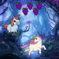 Free online html5 escape games - BIG Peculiar Unicorn Jungle Escape