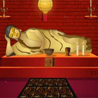 Free online html5 games - Missile In Shaolin Temple Escape game 